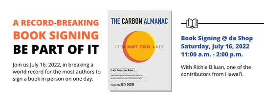 The Carbon Almanac • Worldwide Book Signing