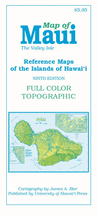 Map of Maui: The Valley Isle, 9th edition