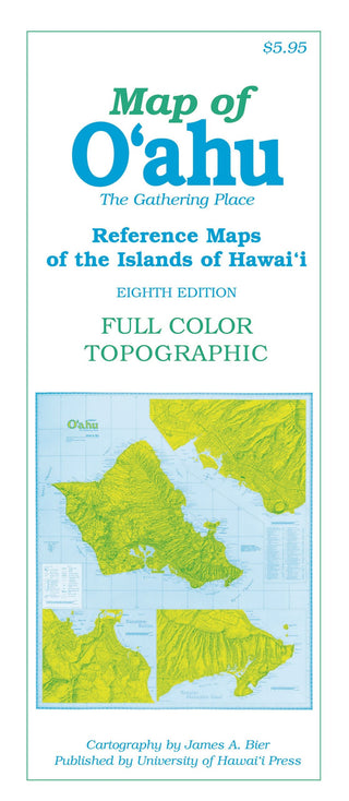 Map of Oahu: The Gathering Place, 8th edition