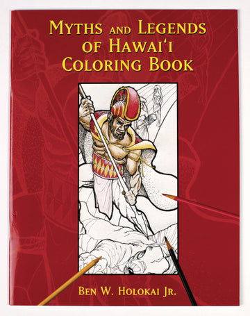 Myths and Legends of Hawaiʻi Coloring Book
